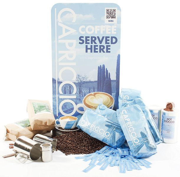 CAPRICCIO Coffee for the cafe, coffee shops, hotels and bars